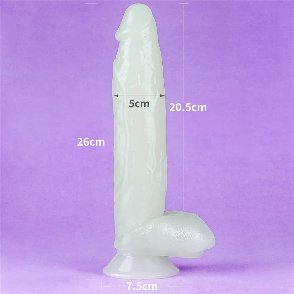 10'' Glow in the Dark Dildo