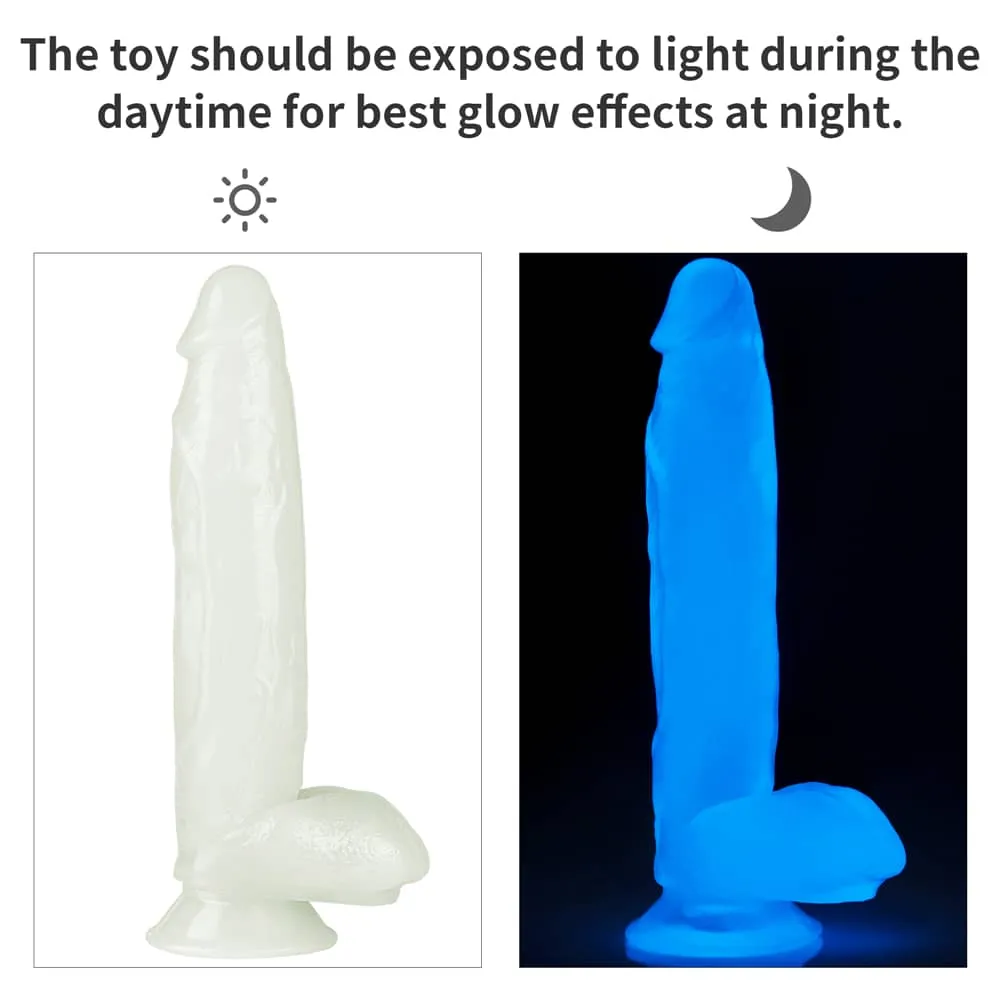 10'' Glow in the Dark Dildo