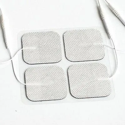 16 Pack Square Massage Pads for Caretec II Caretec IV Tens Massager Stimulator