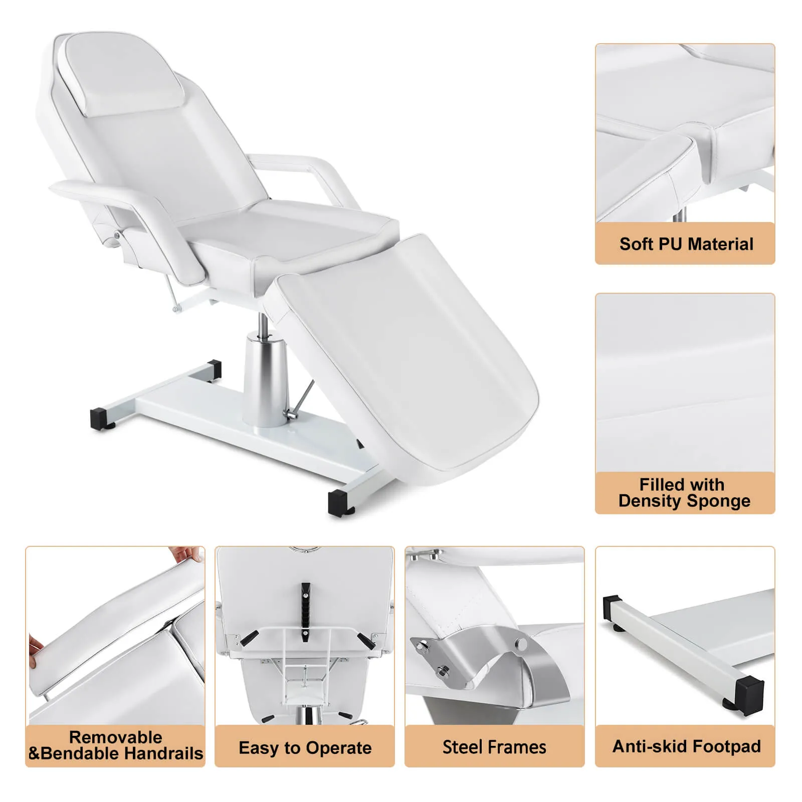 #2015 Hydraulic Facial Table Tattoo Chair Massage Bed