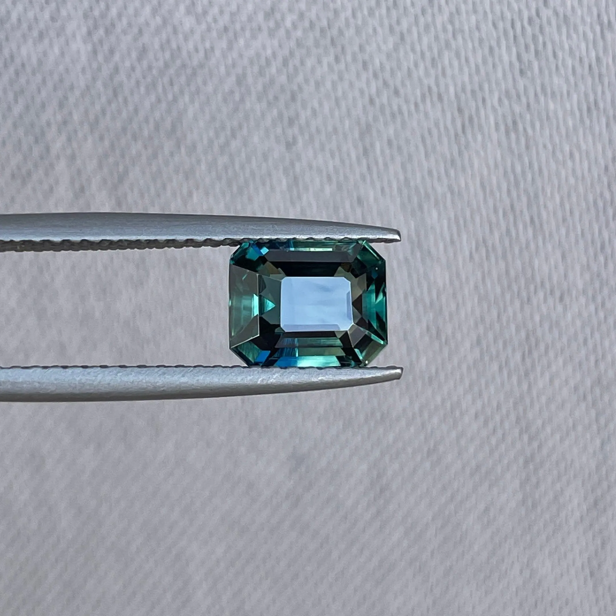 2.09 -Carat Deep Blue-Green Sapphire