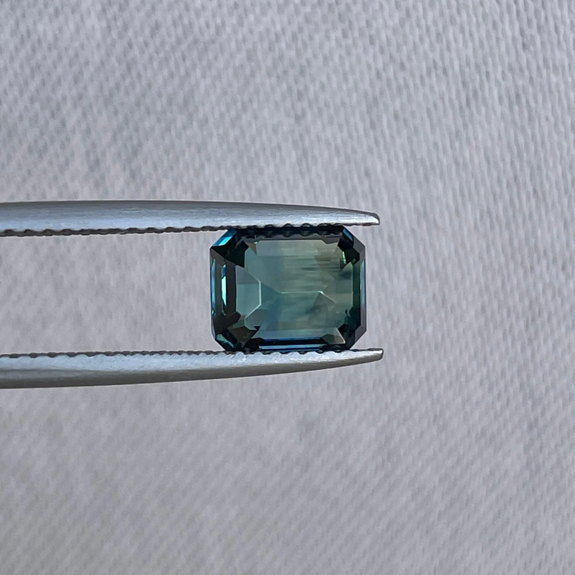 2.09 -Carat Deep Blue-Green Sapphire