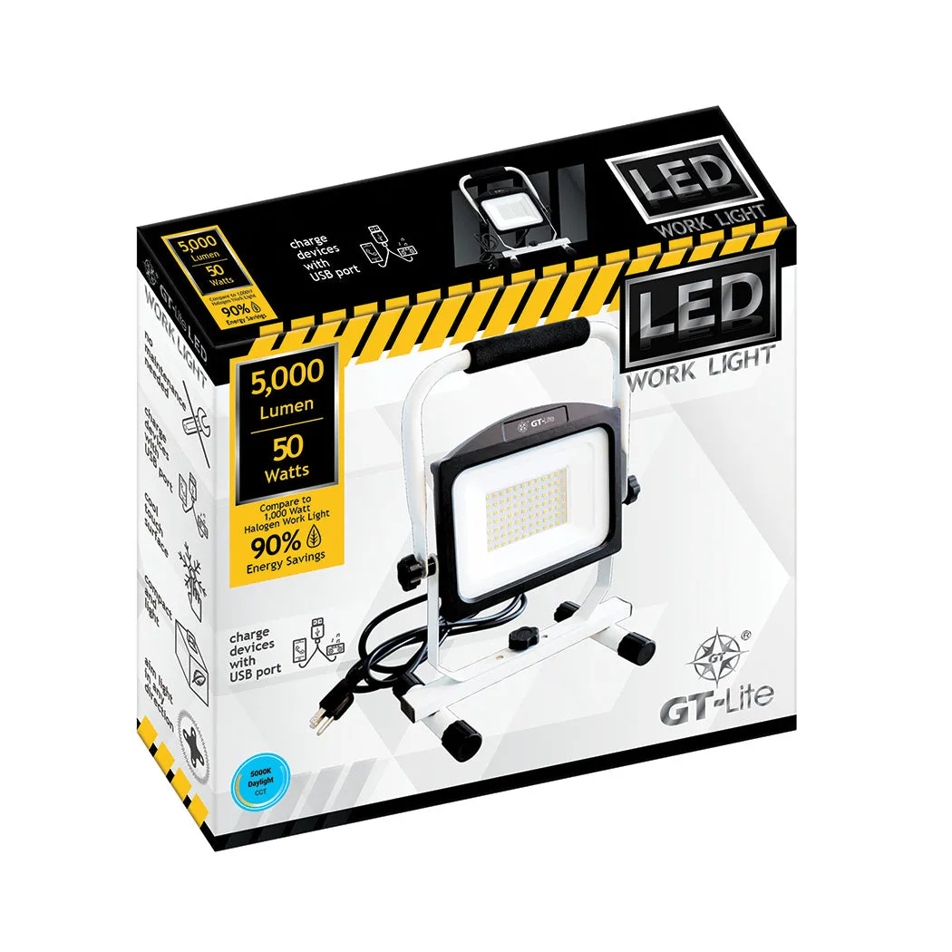 5,000 LUMEN LED PORTABLE WORK LIGHT