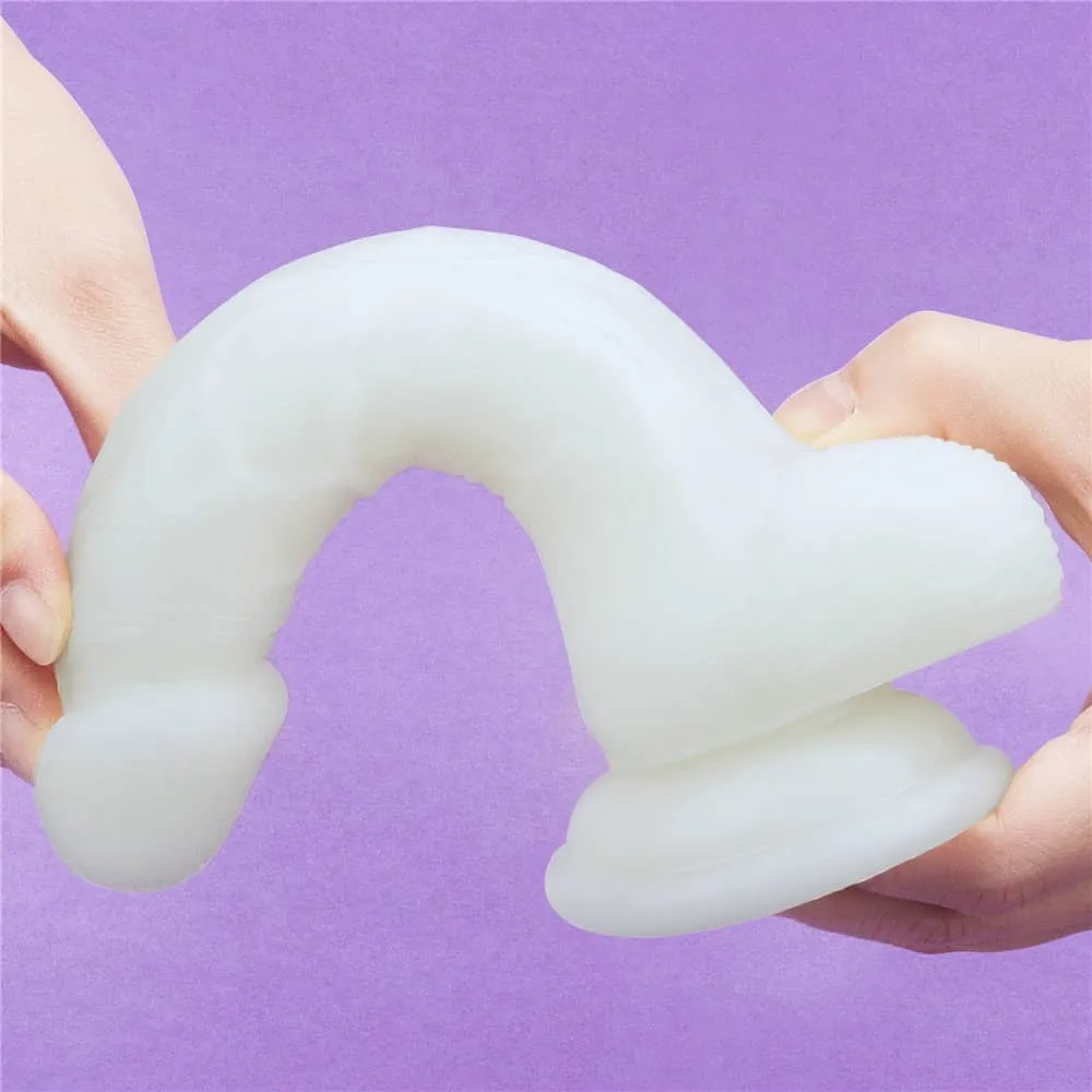 7.0'' Glow in the Dark Silicone Dildo