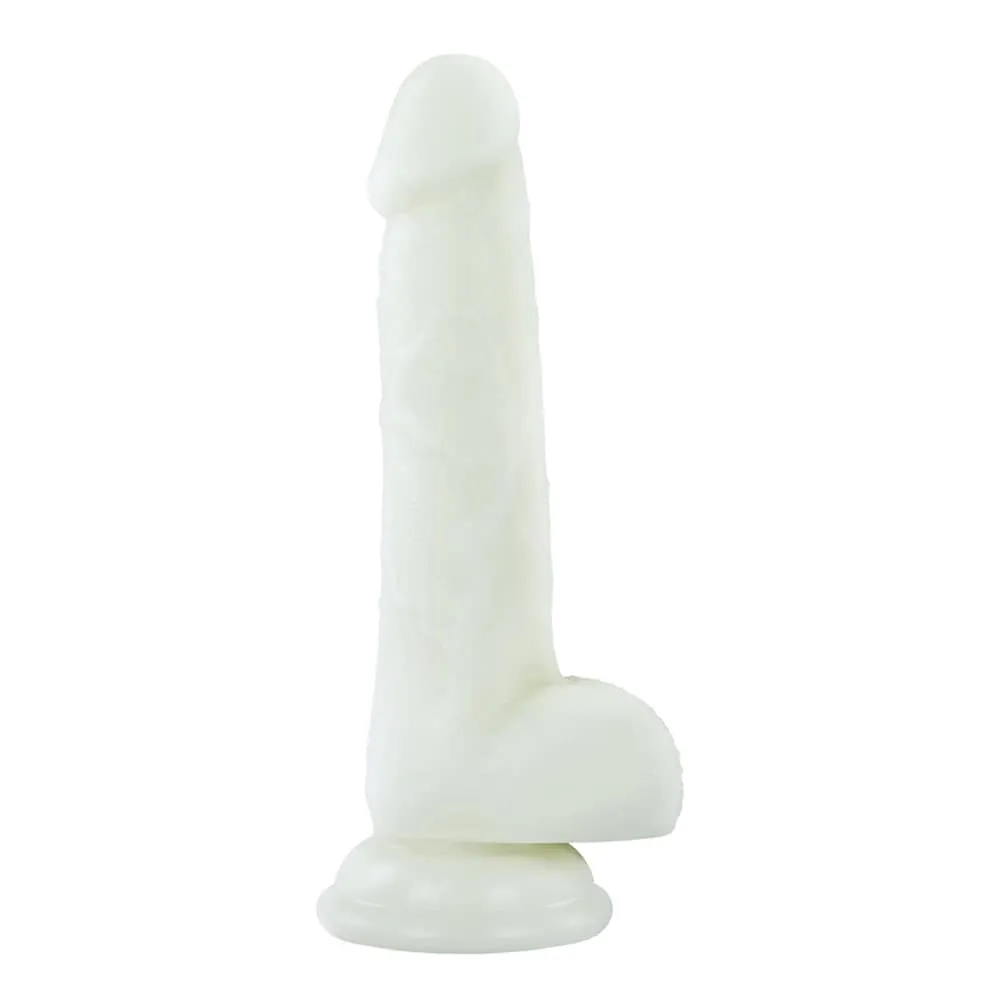 7.0'' Glow in the Dark Silicone Dildo