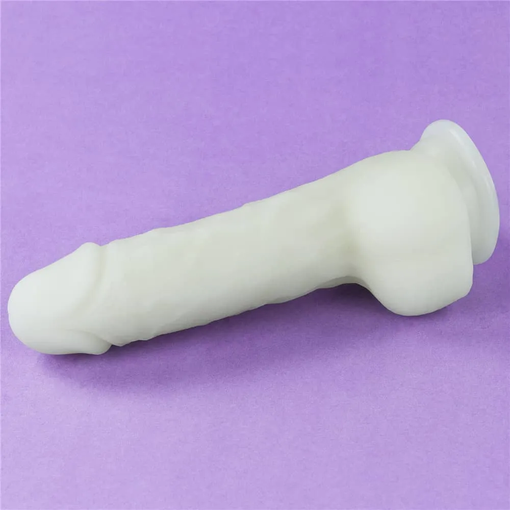 7.5'' Glow in the Dark Silicone Dildo