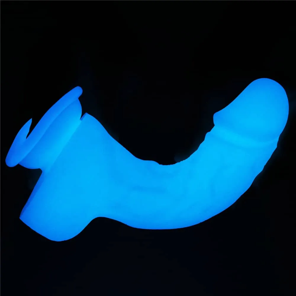 7.5'' Glow in the Dark Silicone Dildo