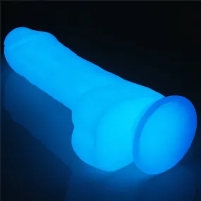 7.5'' Glow in the Dark Silicone Dildo