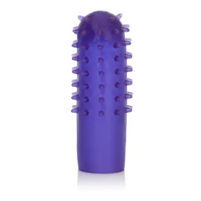 8-Level Fun Bullet Vibrator with Tickler Sleeve and LED Remote