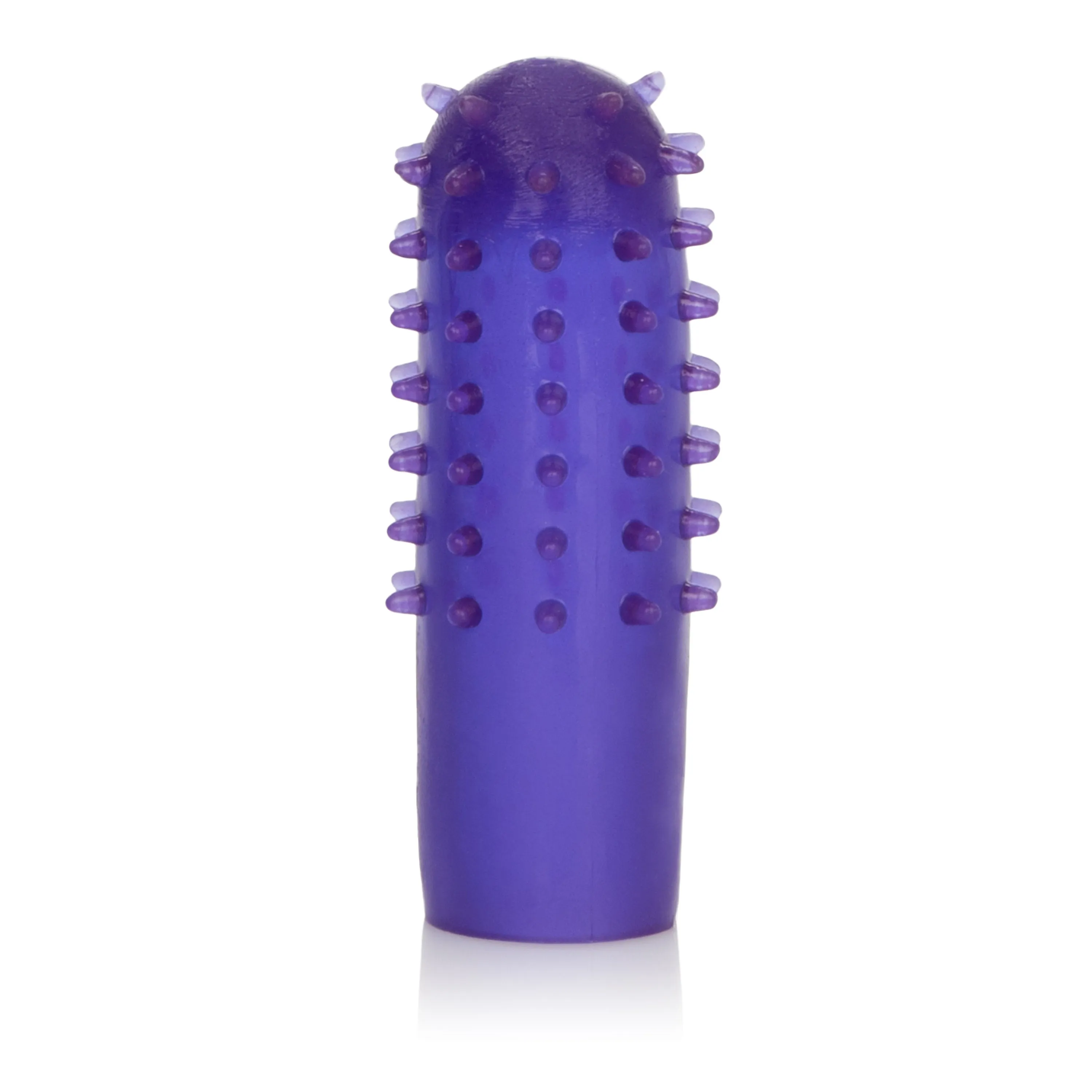 8-Level Fun Bullet Vibrator with Tickler Sleeve and LED Remote