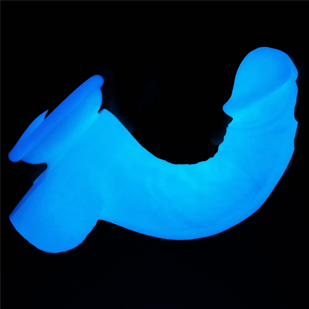 8.0'' Glow in the Dark Silicone Dildo