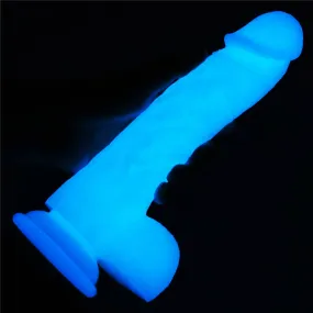 8.0'' Glow in the Dark Silicone Dildo