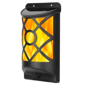 96 LEDs Waterproof Flame Solar Lights Outdoor