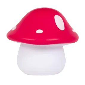 A Little Lovely Company Little Light Mushroom Red
