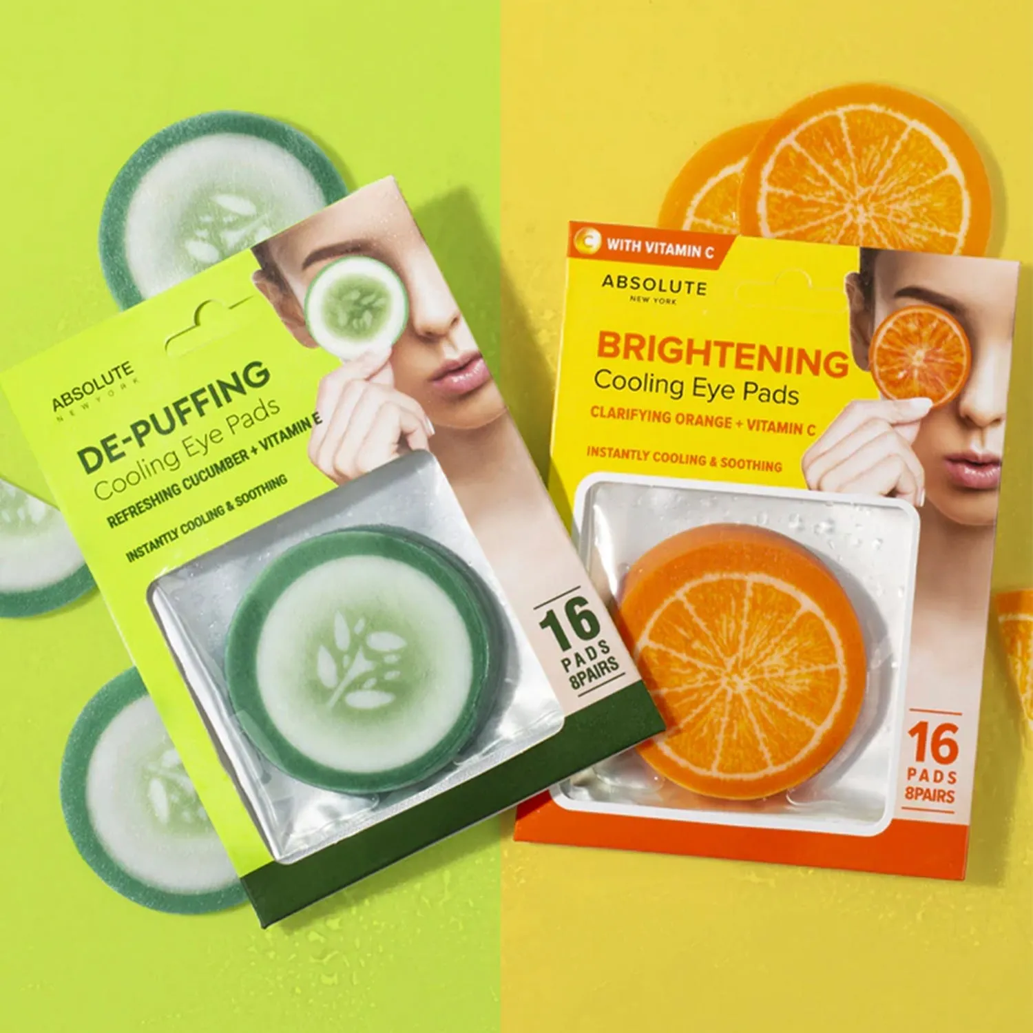 Absolute New York Cooling Eye Pads