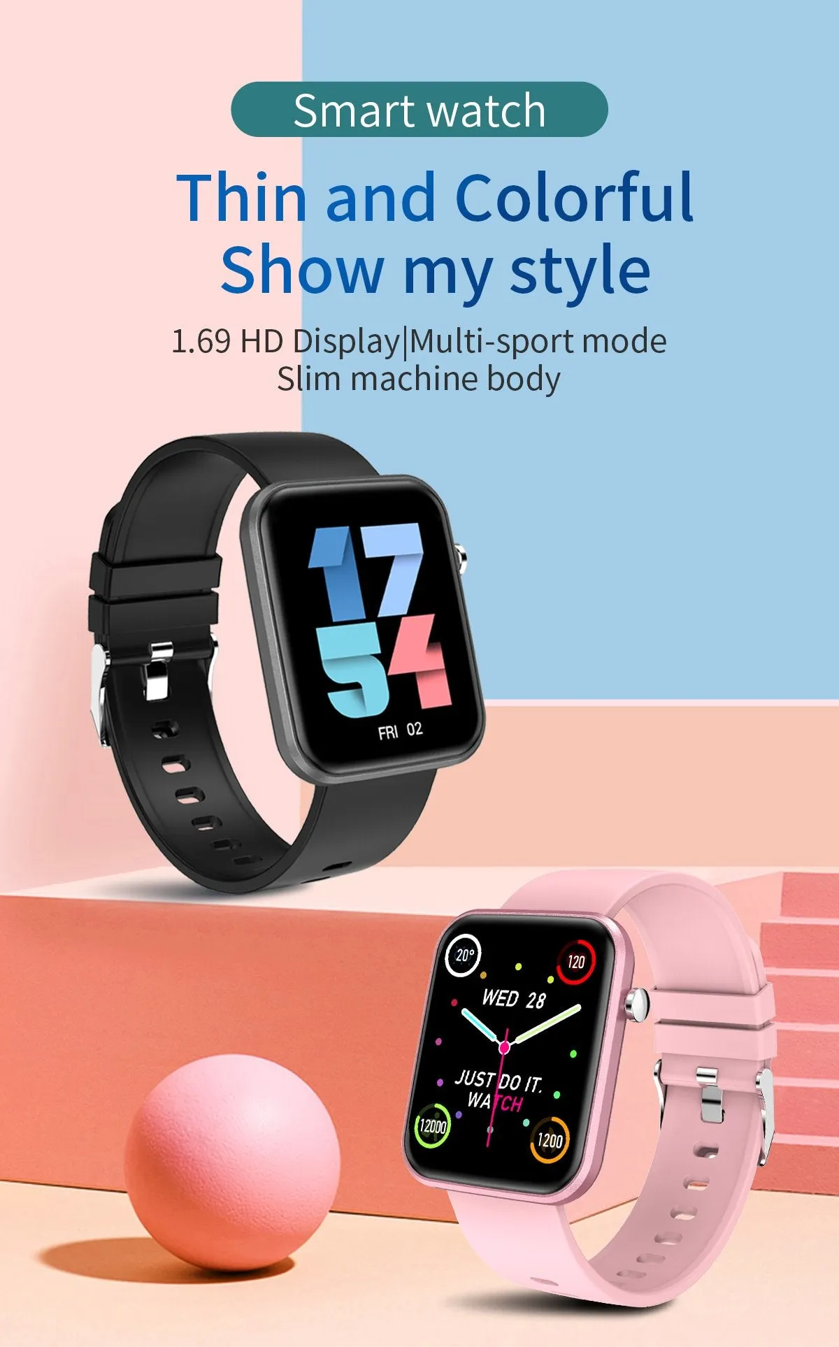 Advanced Smartwatch & 3 Bands | TechTonic®