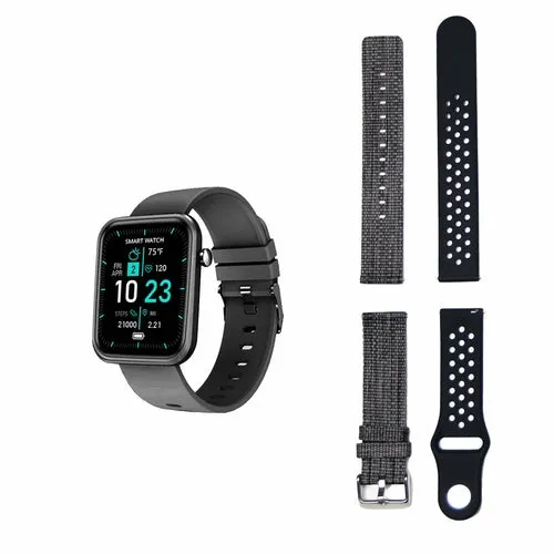 Advanced Smartwatch & 3 Bands | TechTonic®