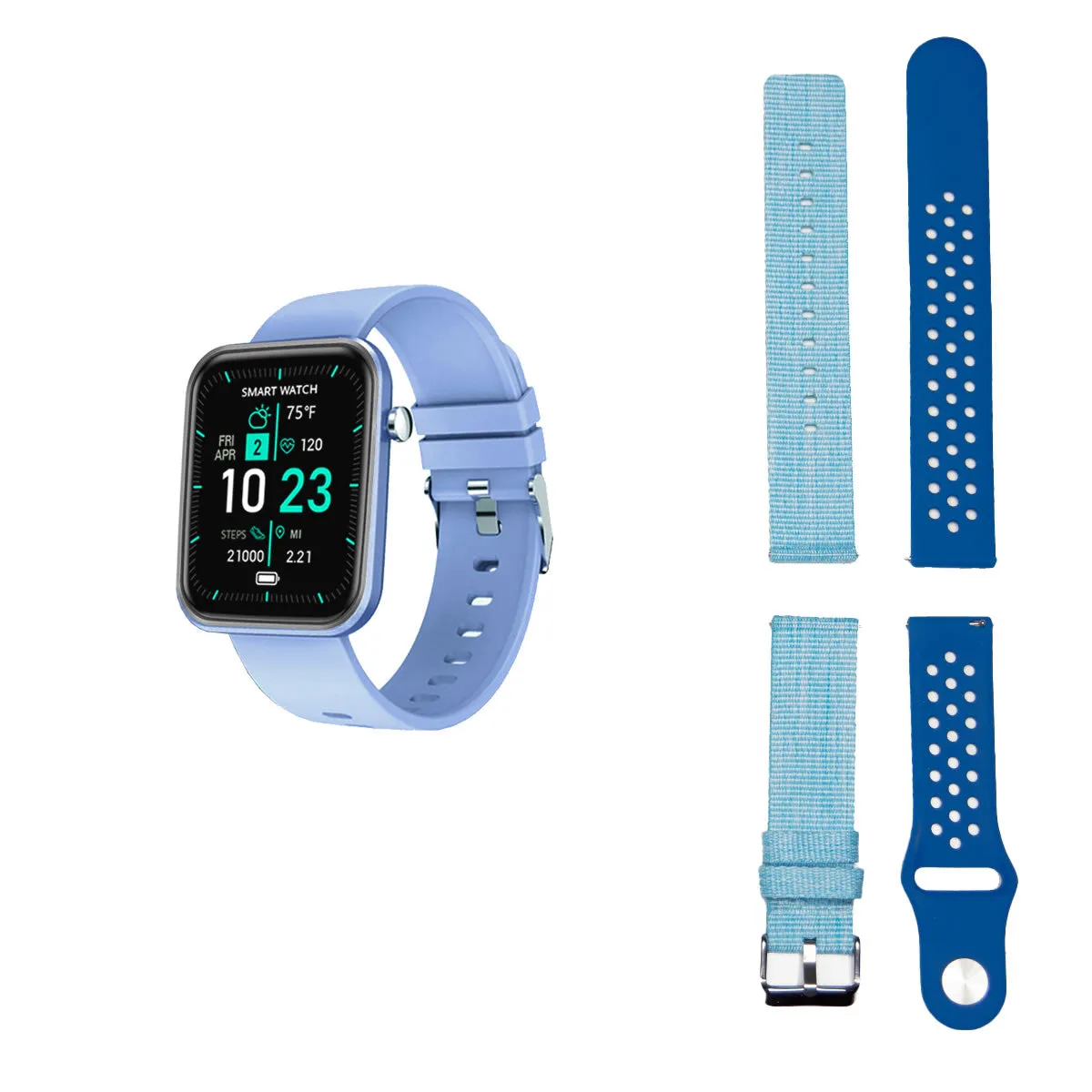Advanced Smartwatch & 3 Bands | TechTonic®