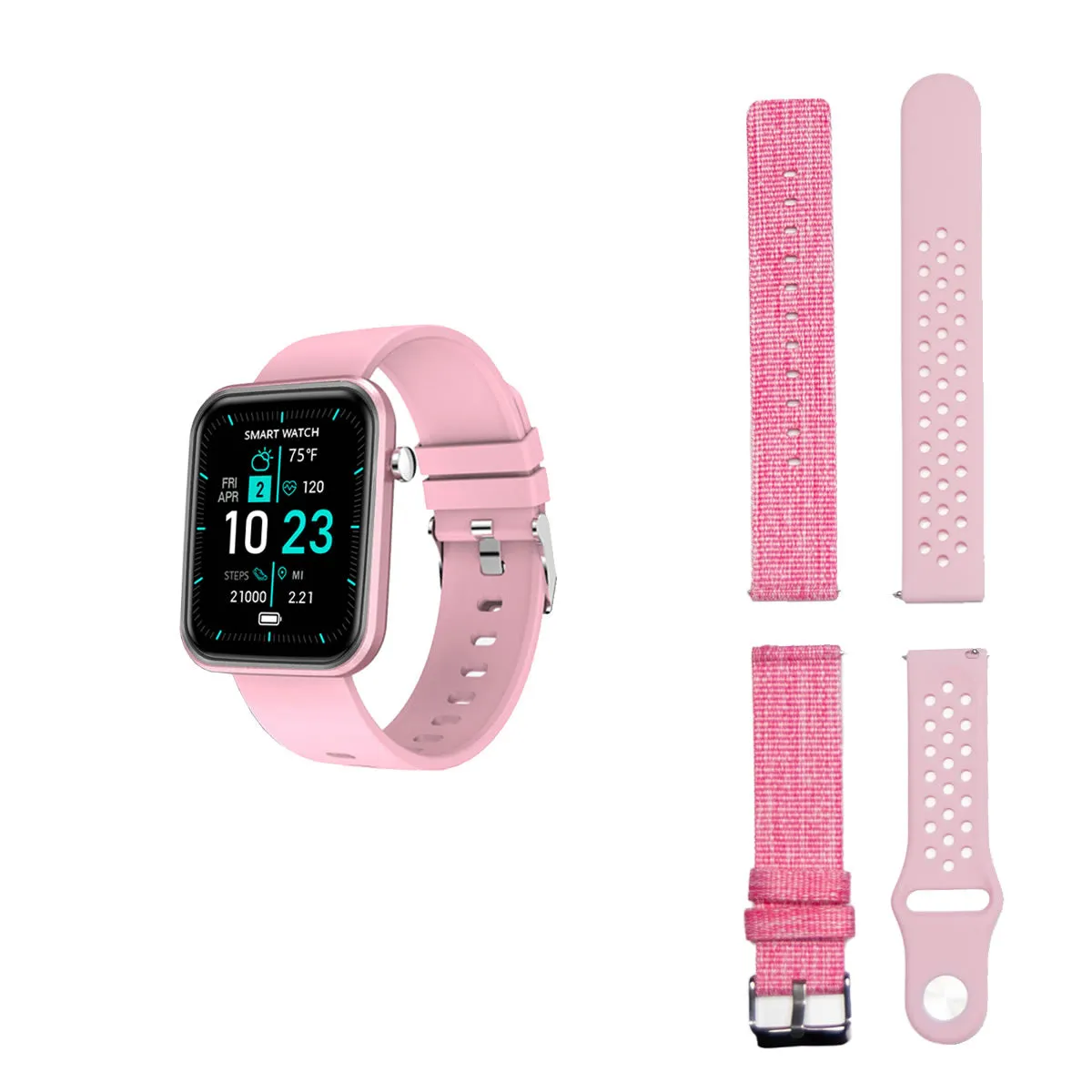 Advanced Smartwatch & 3 Bands | TechTonic®
