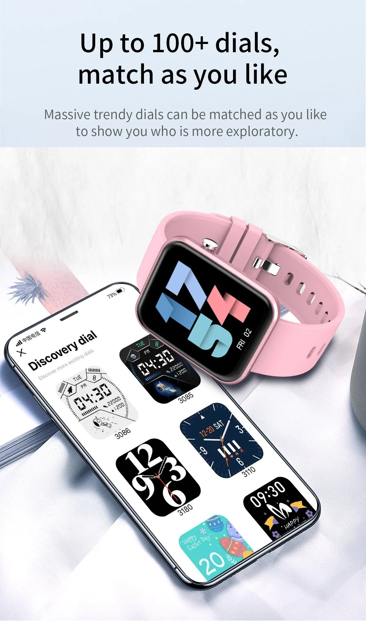 Advanced Smartwatch & 3 Bands | TechTonic®