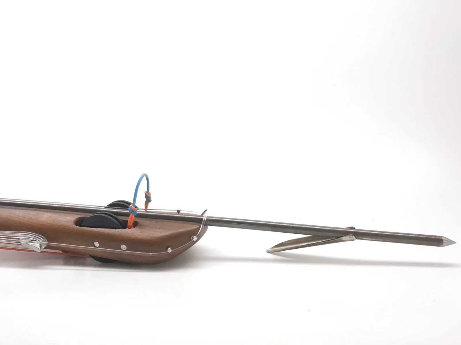 Andre Inverted Roller Teak Speargun 150 - 160cm with Carbon Stringers