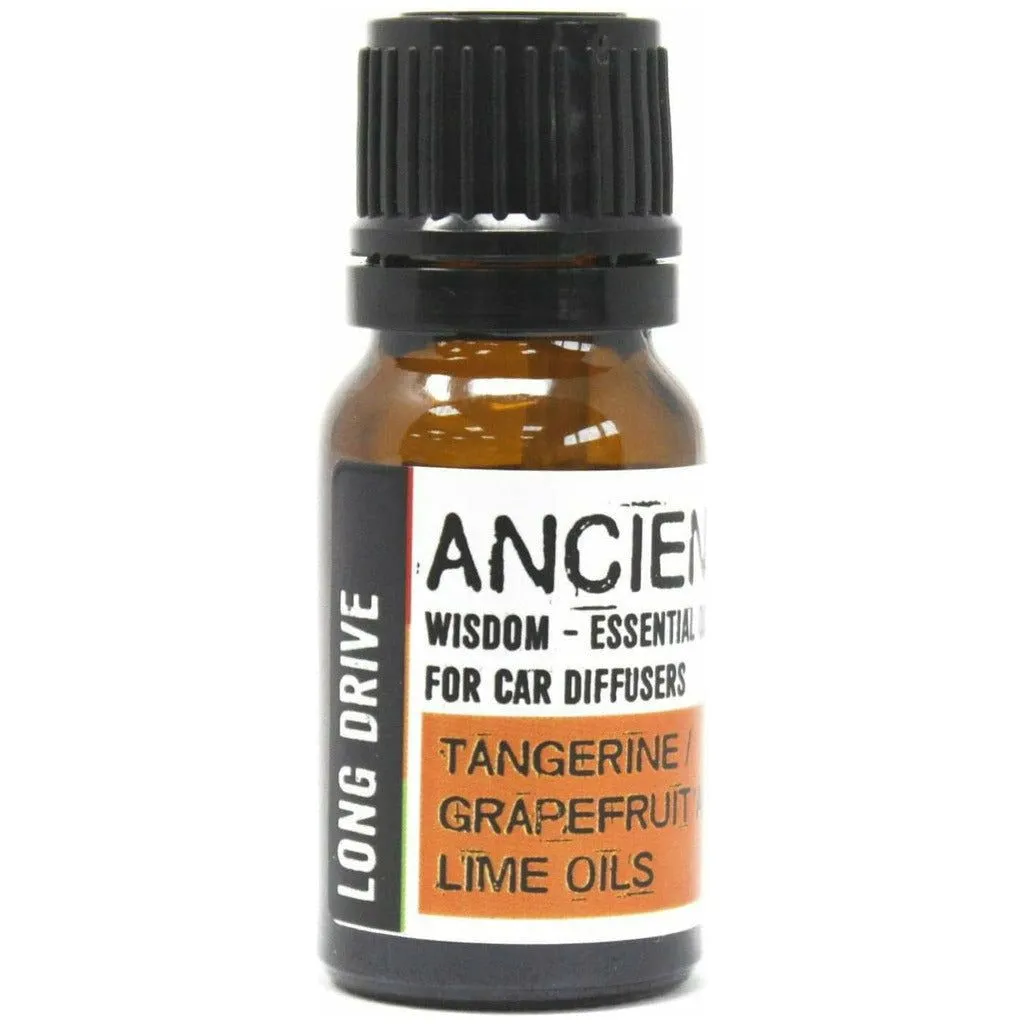 Aromatherapy Blends for Car Diffusers - Natural Essential Oil Blends for Travel