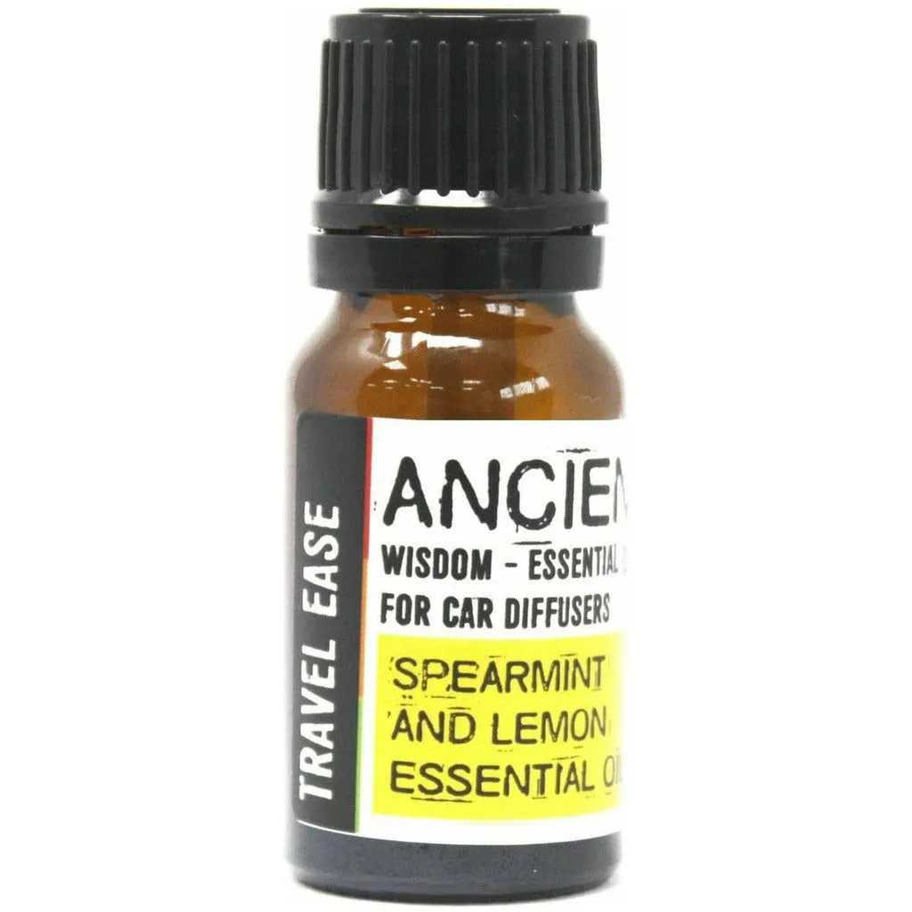 Aromatherapy Blends for Car Diffusers - Natural Essential Oil Blends for Travel