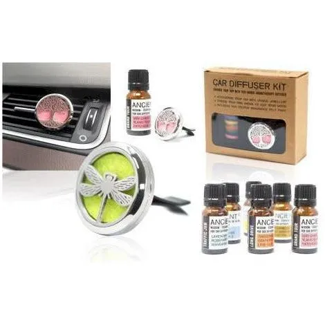 Aromatherapy Blends for Car Diffusers - Natural Essential Oil Blends for Travel