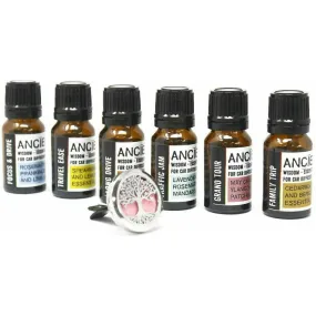 Aromatherapy Blends for Car Diffusers - Natural Essential Oil Blends for Travel