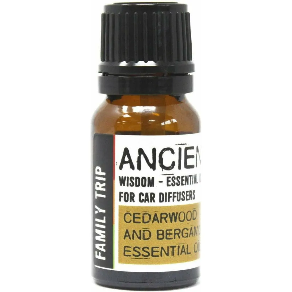 Aromatherapy Blends for Car Diffusers - Natural Essential Oil Blends for Travel