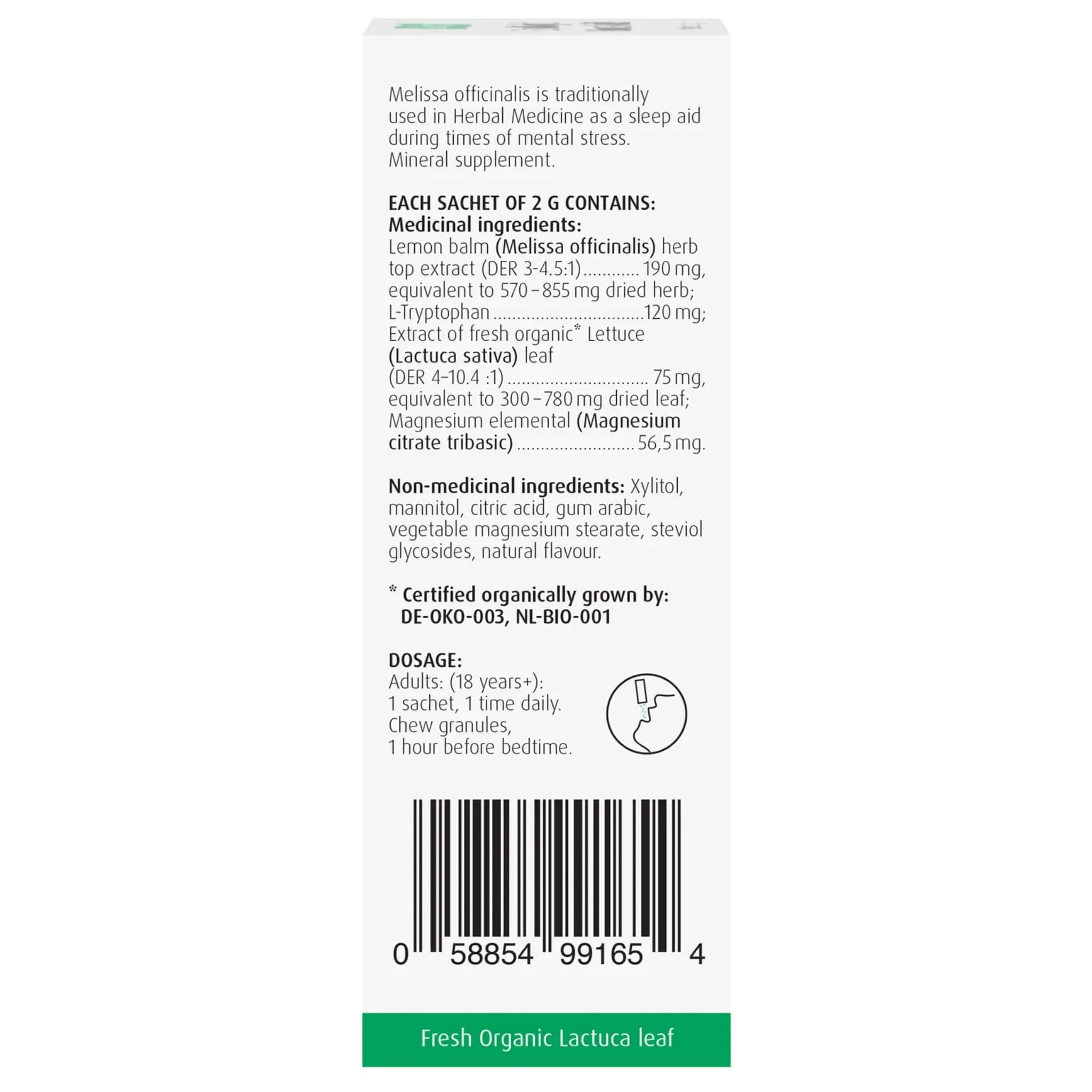 A.Vogel GoodNight, Sleep Aid, 14 sachets x 2g