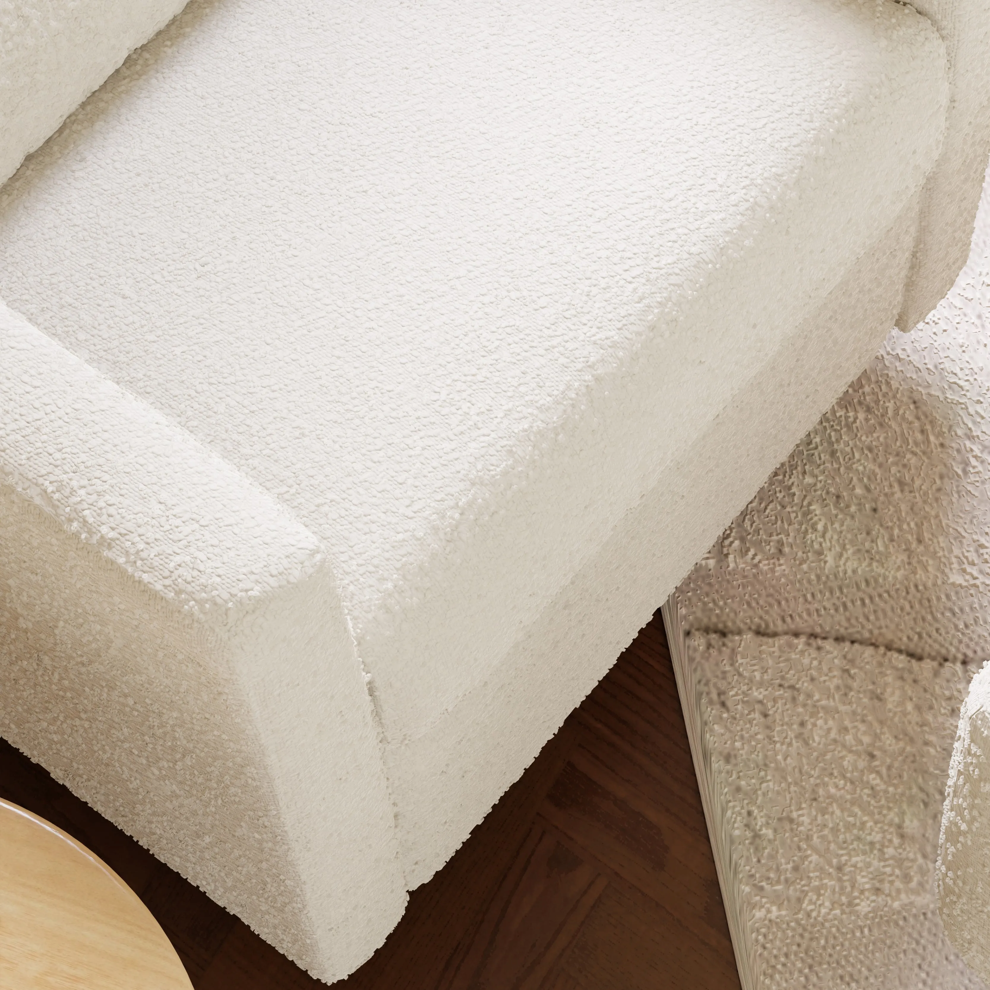 Babyletto Kiwi Electronic Recliner and Swivel Glider in Boucle with USB port