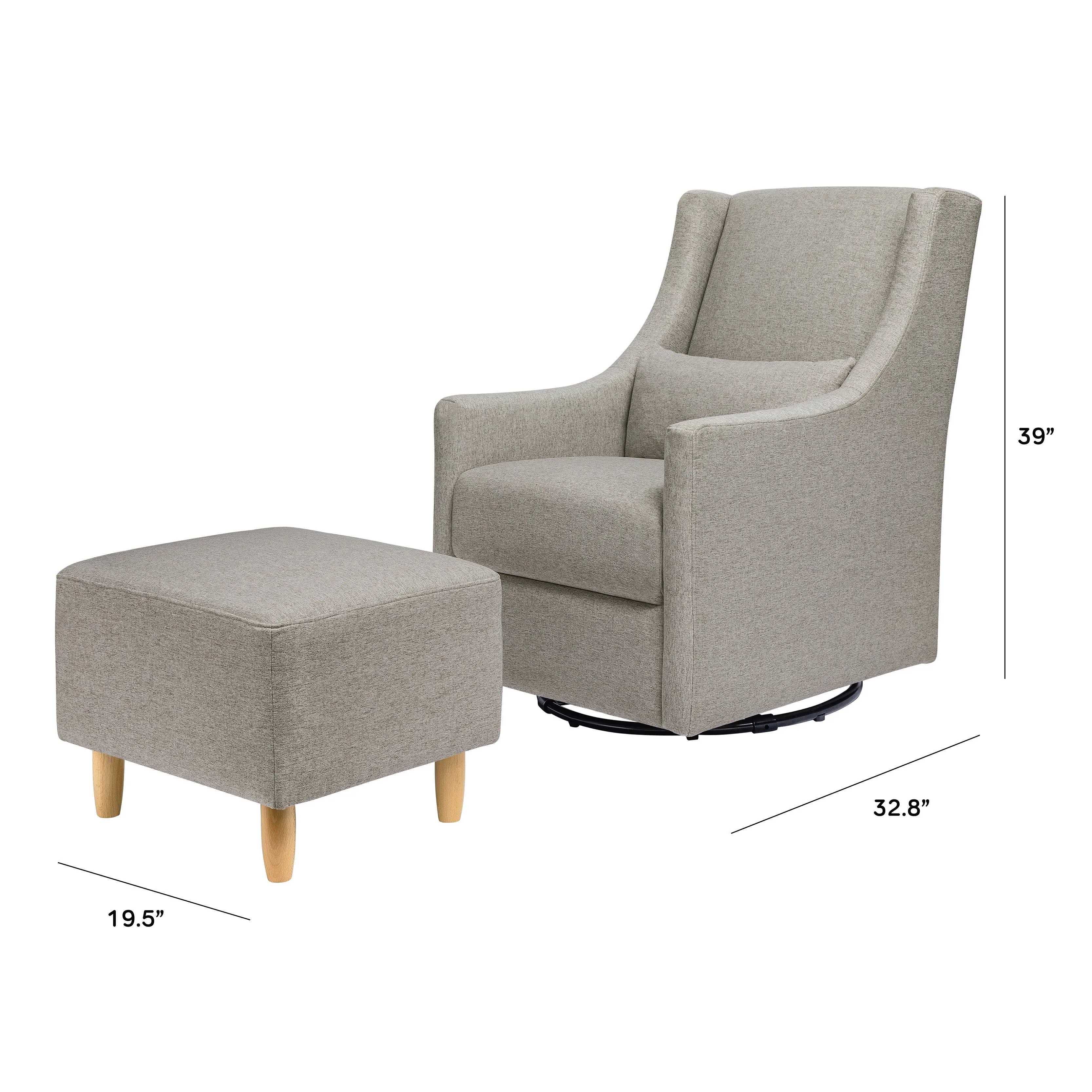 Babyletto Toco Glider & Ottoman