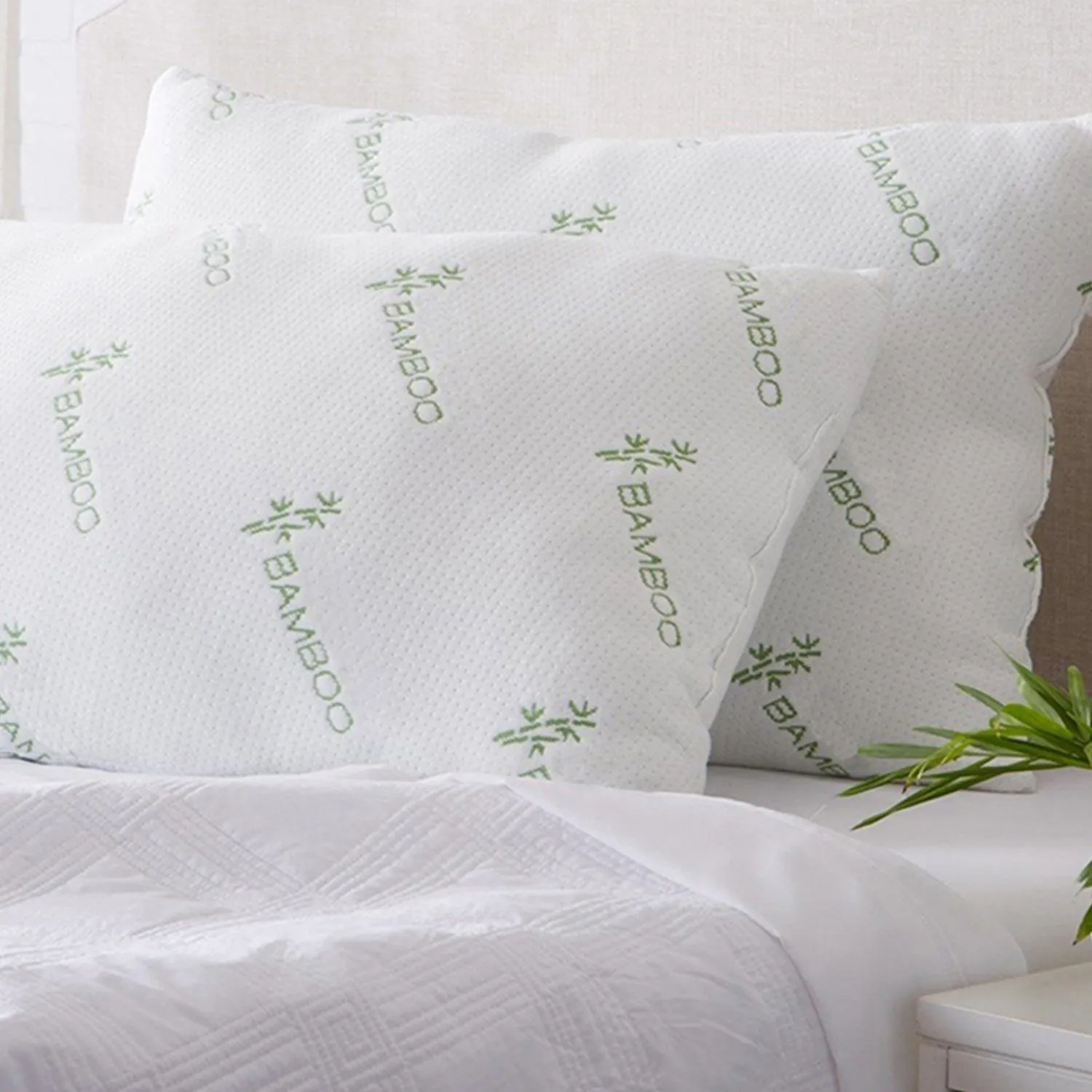 Bamboo Memory Foam Hypoallergenic Pillow