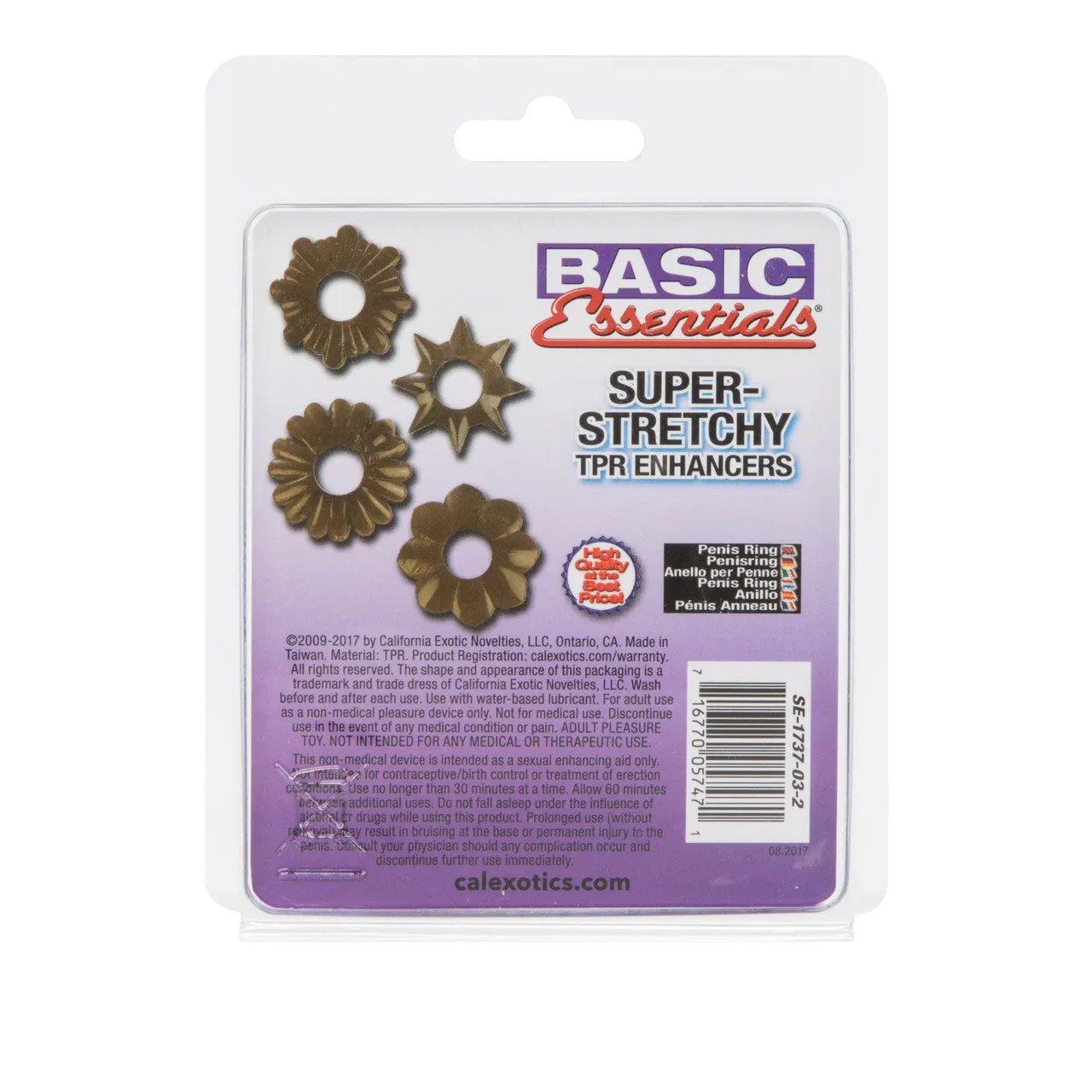 Basic Essentials 4 Pack Smoke