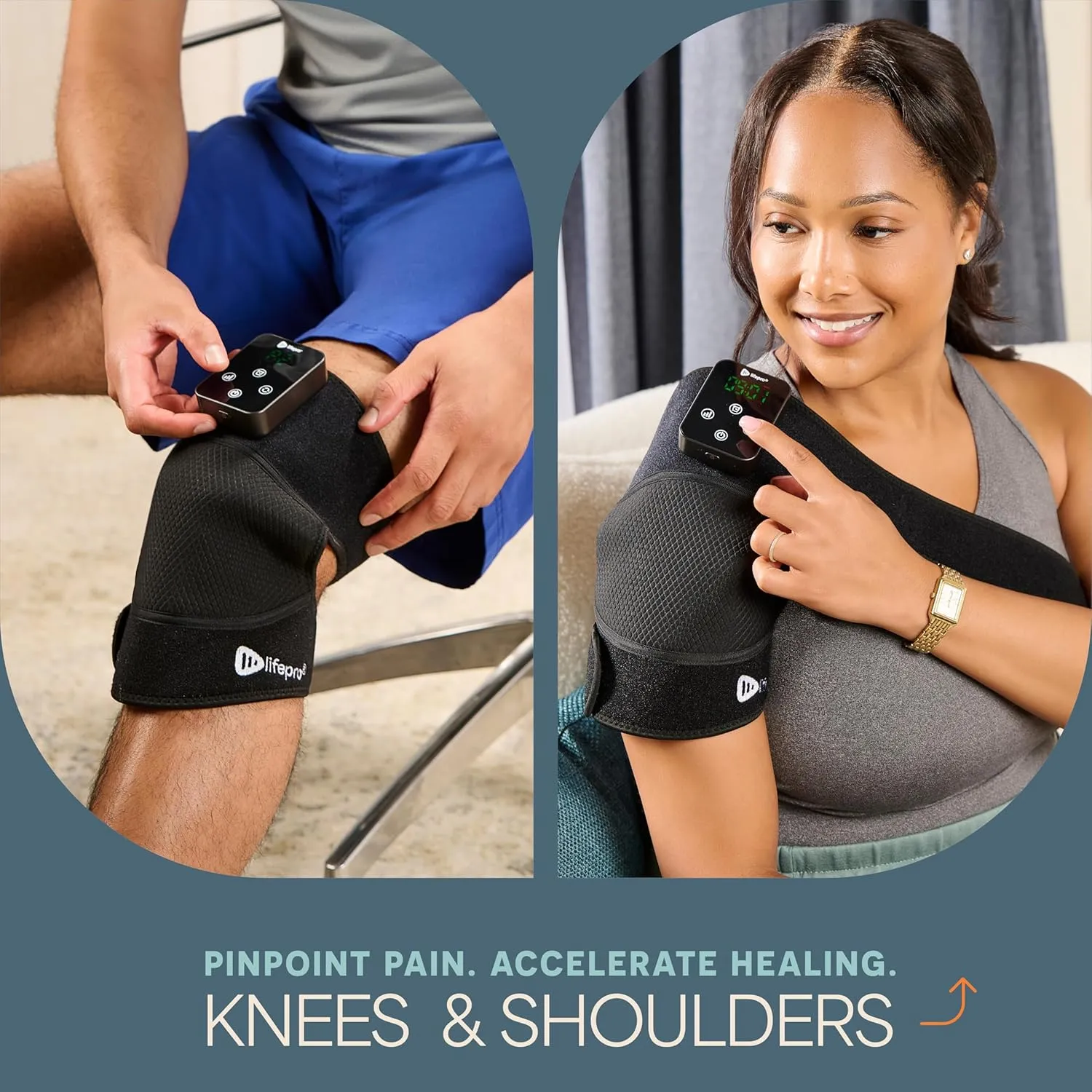 Biorecover Go Light Therapy Knee Brace