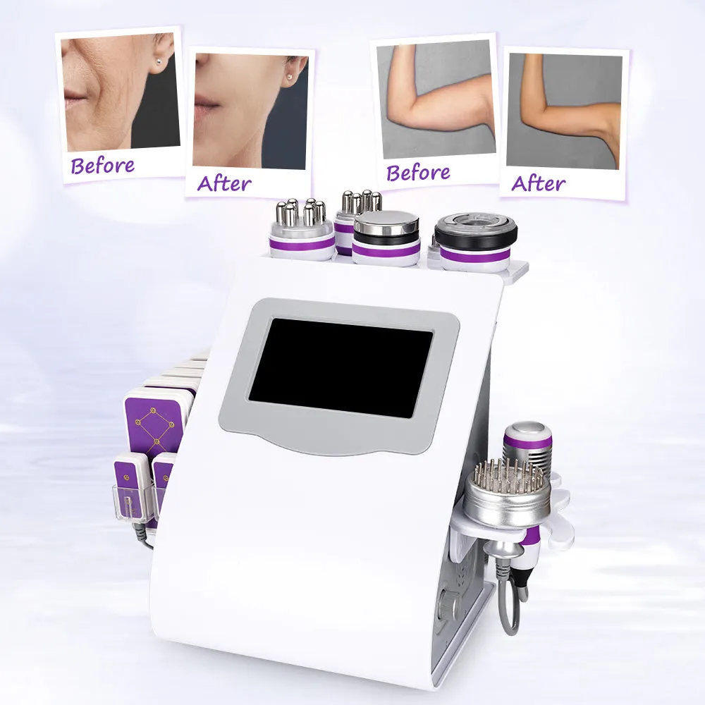 Black Friday 9 in 1 40K Ultrasonic Cavitation Machine With Rolling Trolley Cart