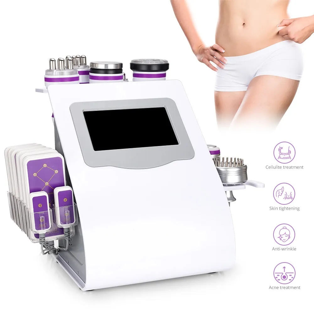 Black Friday 9 in 1 40K Ultrasonic Cavitation Machine With Rolling Trolley Cart