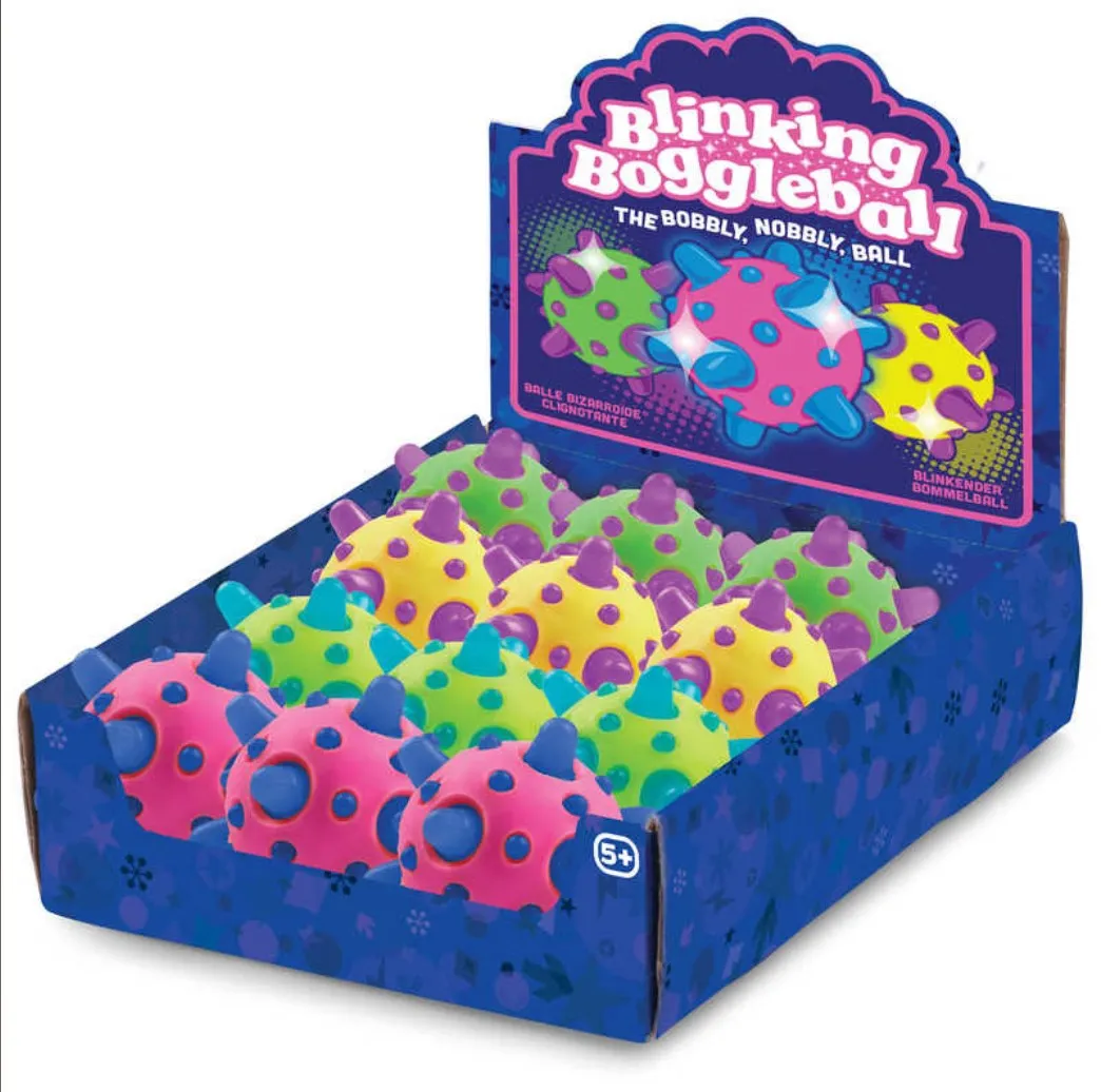 Blinking Boggle Ball - Flashing Lightup Bouncing Ball