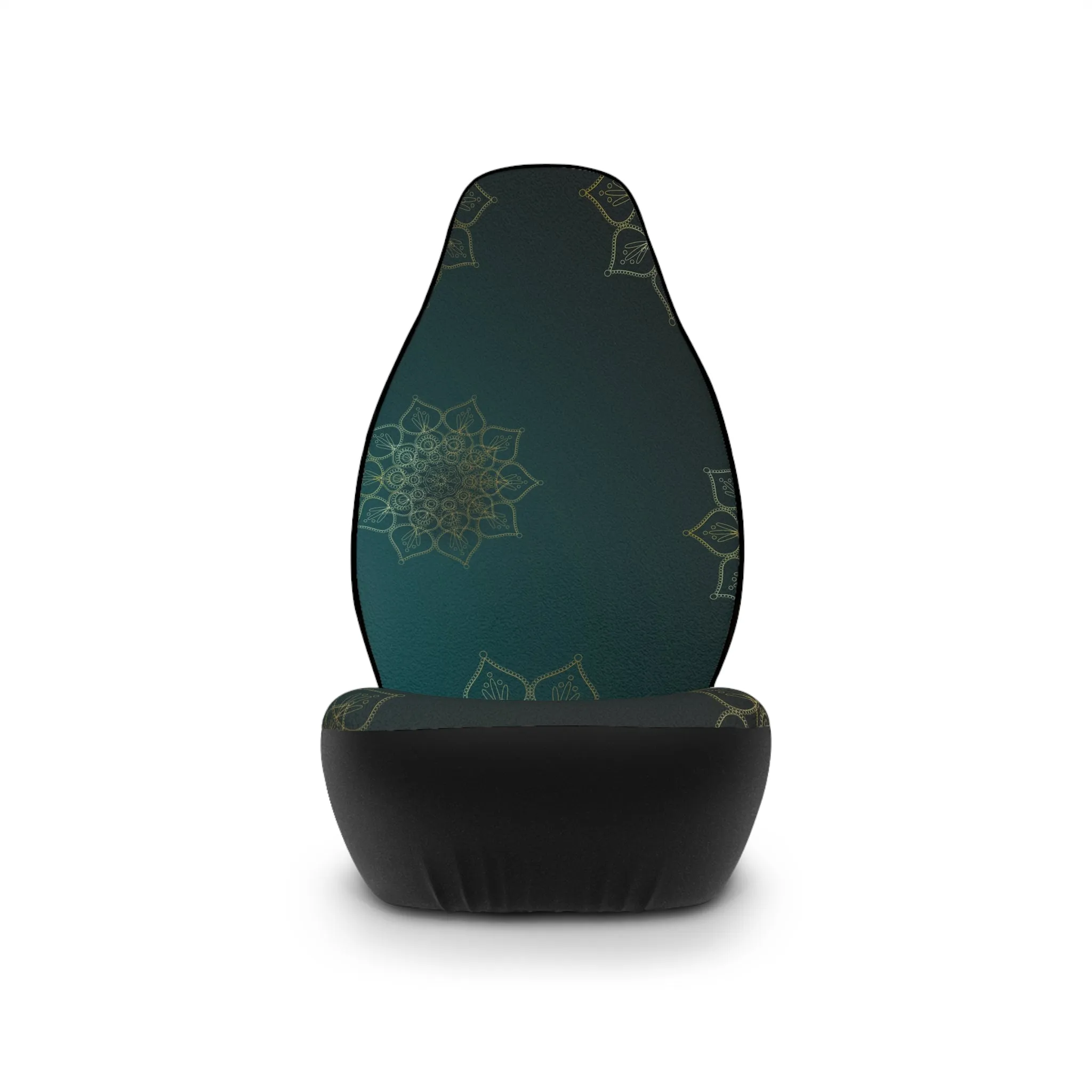 Blue Mandala Car Seat Cover