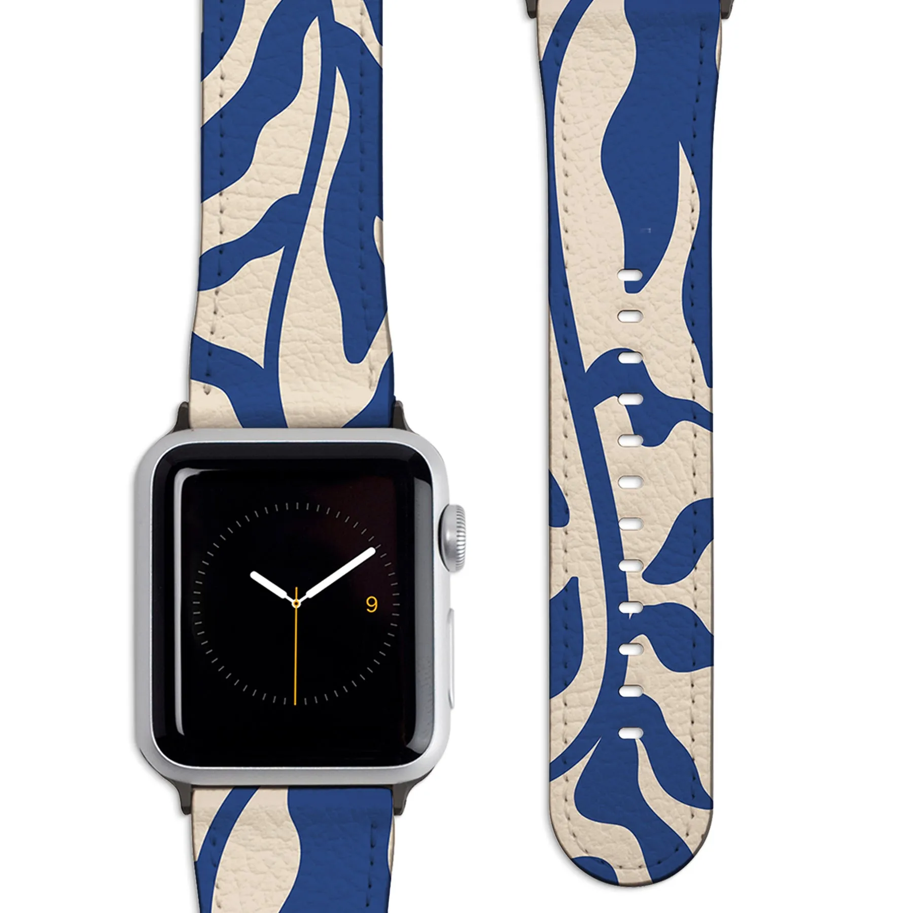 Blue Sea Algae Apple Watch Strap
