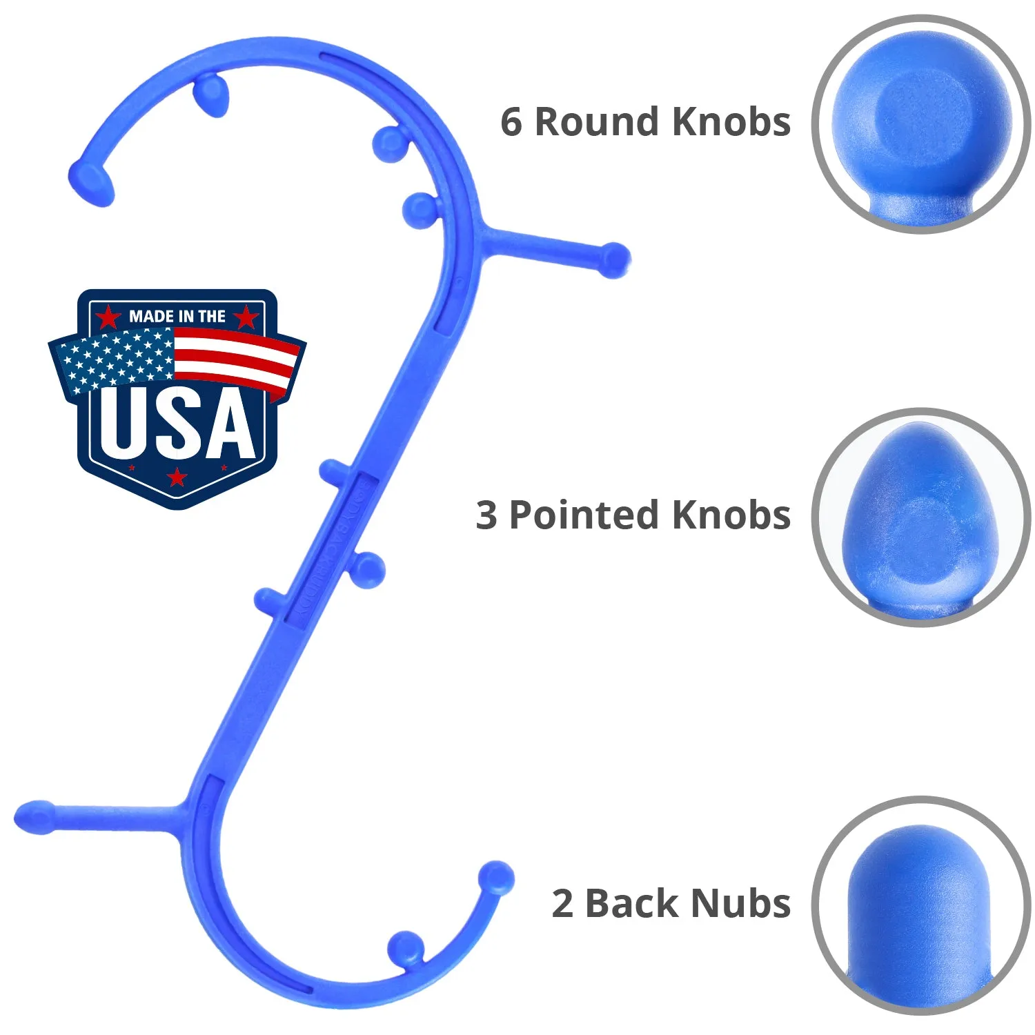Body Back Buddy Classic Made in USA Trigger Point Massage Tool