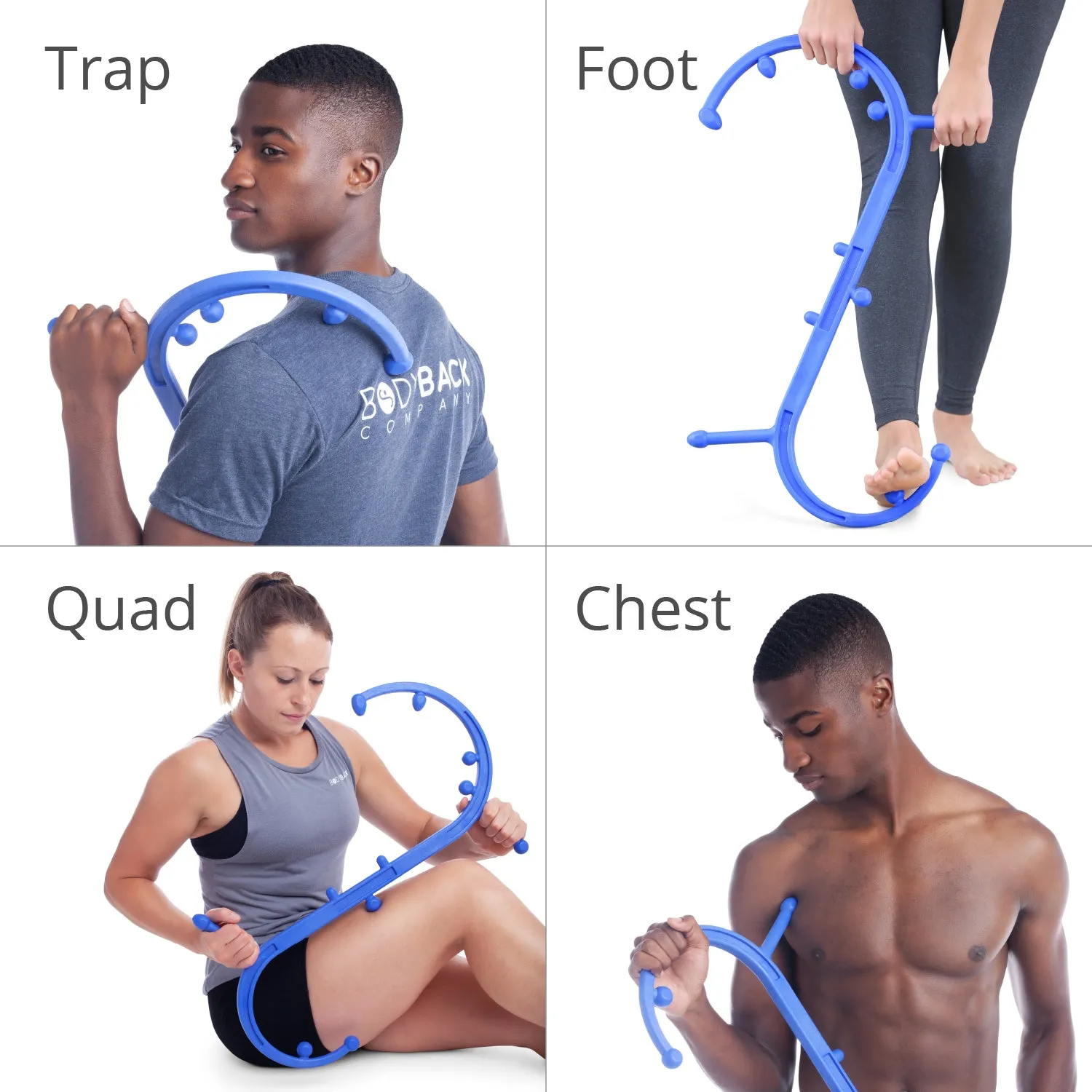 Body Back Buddy Classic Made in USA Trigger Point Massage Tool
