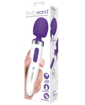 Bodywand Aqua Mini Rechargeable Wand Massager - Purple