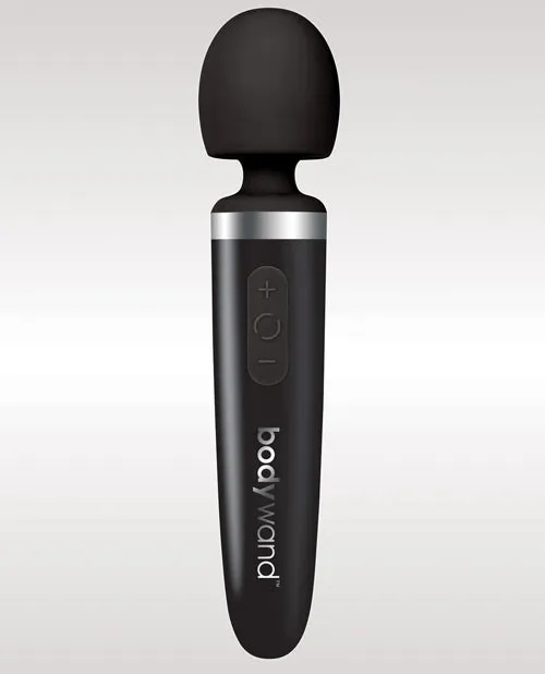 Bodywand Aqua Mini Rechargeable Wand Vibrator - Black