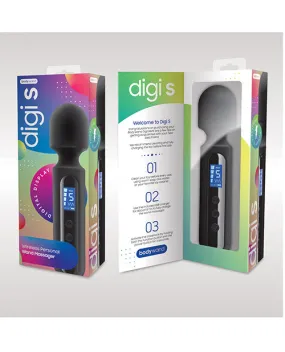 Bodywand Digi S Wand Vibrator - Black