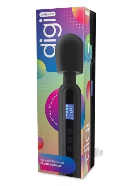 Bodywand Digi Wand Vibrator - Black