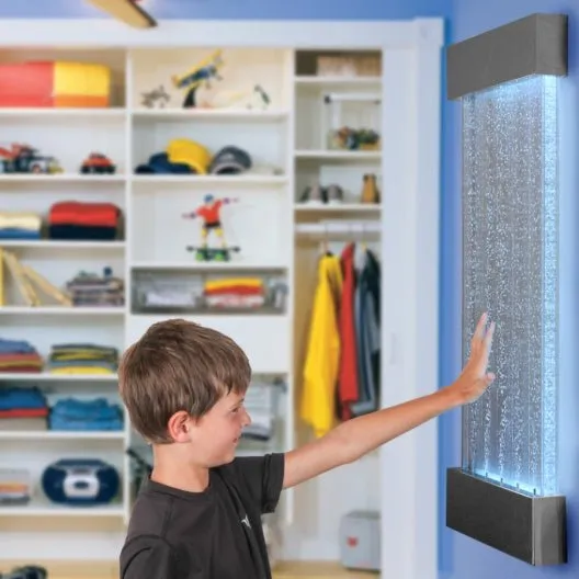 Bubble Wall – Wall Hung Portrait (Chrome) (120cm)