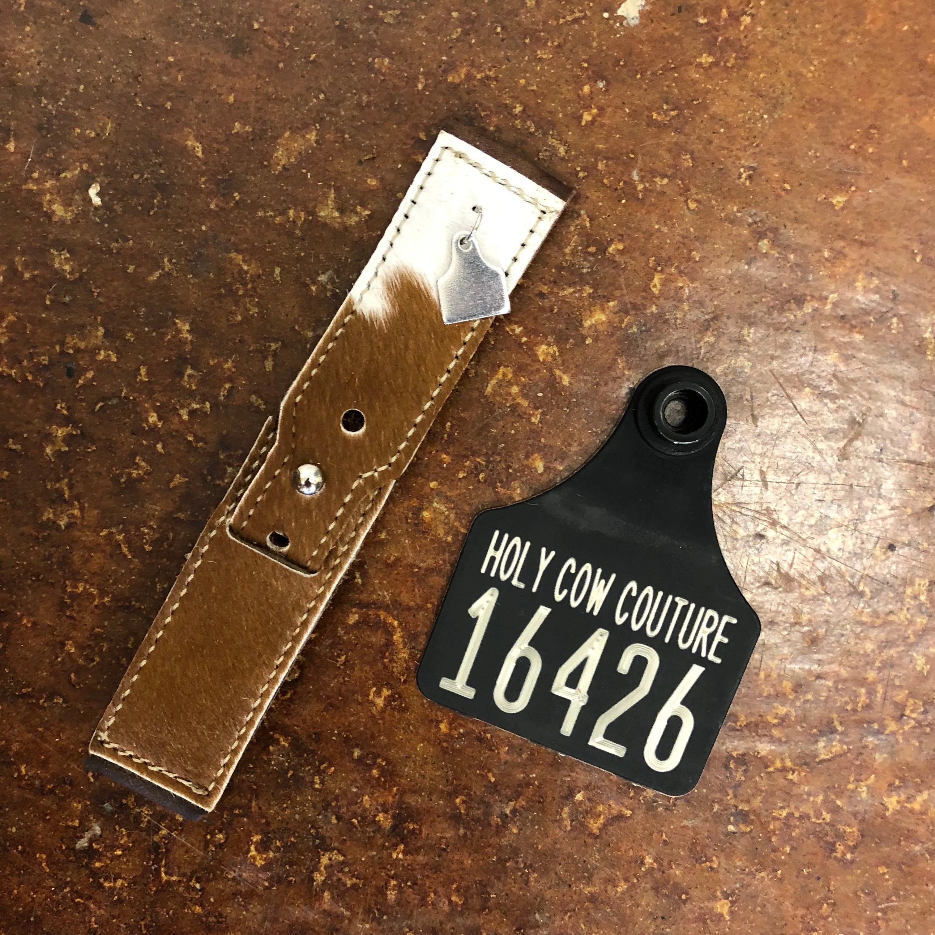 Calf Cowhide Apple Watch Band - Small #16426