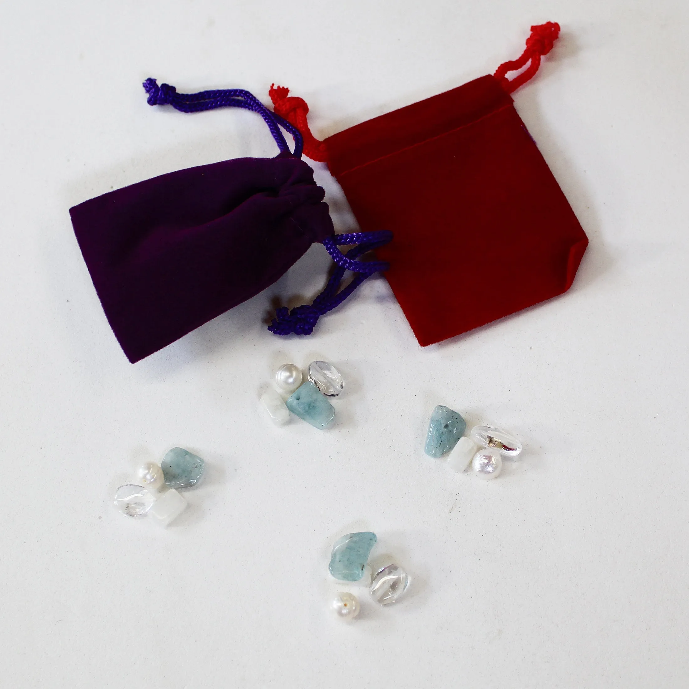 CALM RELAXATION Pouch Pearl Energy Stones
